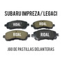 Juego Pastilla Delantera Freno Subaru Impreza / Legaci  Subaru Legacy