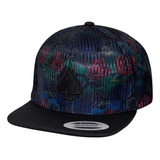 Boné Mcd Aba Reta Strapback Especial Golden Core Floral