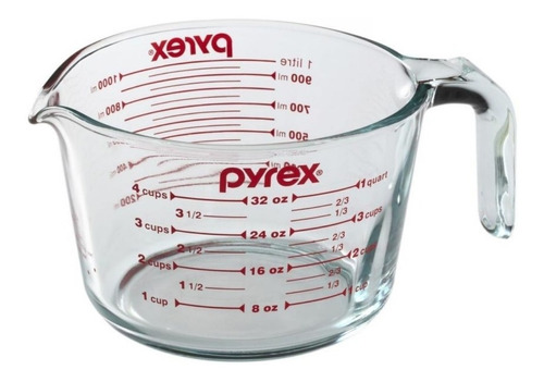 Jarra Medidora Pyrex 1 Litro Microondas