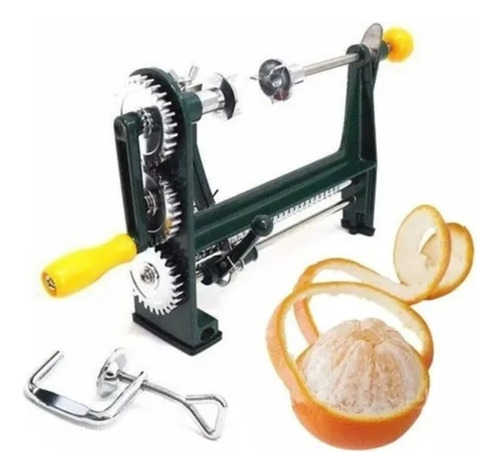 Máquina Manual Descascadora De Frutas Laranja Limão Inox