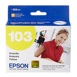 Cartucho Epson 103 Amarillo Original Envio Gratis