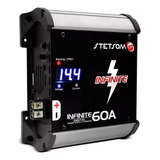 Fonte Automotiva Stetsom Infinite 60a Amp Bivolt Digital 12v