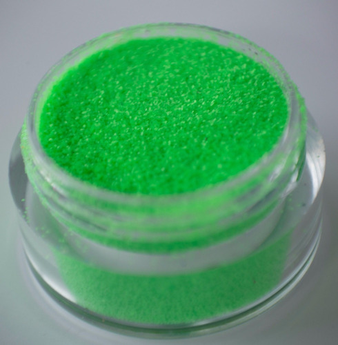 Mini Glitter - Purpurina G10 Verde Claro Neon Fluor