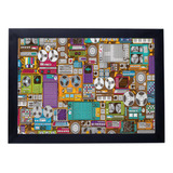 Quadro 24x33 Tecnologia Retro Vintage P8483