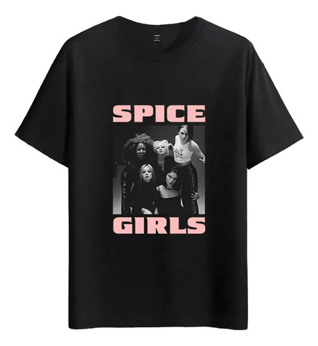 Tshirt Muscle Freaks Spice Girls Estilo Pop Retro Vintage