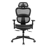 Cadeira Escritório Dt3 Office Alera+ Plus Black - 13719-1 Cor Preto