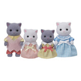 Calico Critters, Familia De Gatos Persas, Muñecas