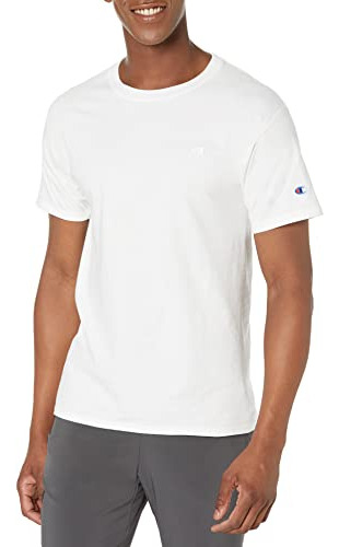 Camiseta De Punto Clásica Champion Para Hombre, Blanca, Tall