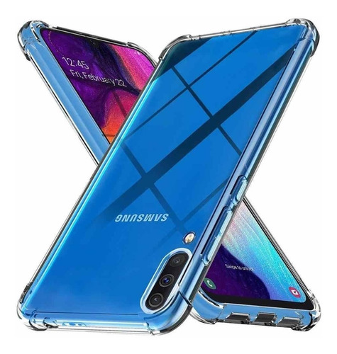 Funda Tpu Para Samsung Galaxy A30s Clear Antishock Reforzada