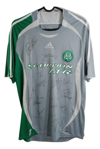 Camisa Oficial Palmeiras Autografada 2006