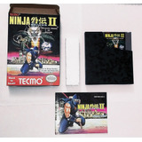 Ninja Gaiden Ii: The Dark Sword Of Chaos Juego Y Manual Nes