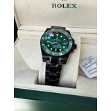 Reloj Rolex Submariner Unisex Black And Green