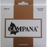 Encordado Campana Plateado Guitarra Criolla X 10 Encordados