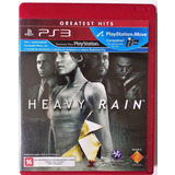 Jogo Heavy Rain - Greatest Hits Original Ps3 Fisico Cd.