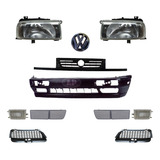 Kit Jetta A3 93 - 98 Fascia Faros Cuartos Y Parrillas