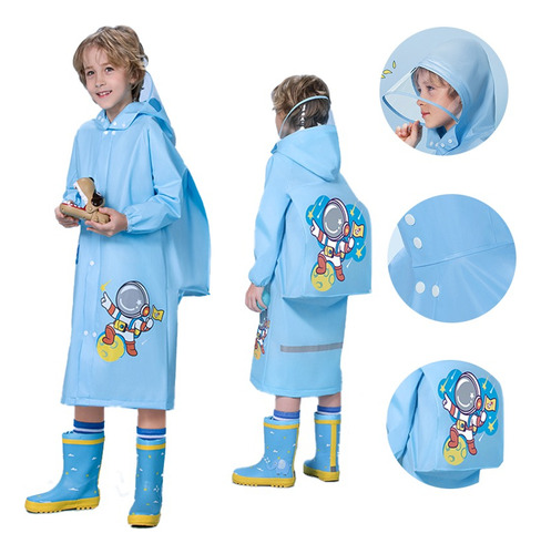 Impermeable Y Ponchos, Niños Pequeños, Fácil De Llevar