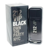 Perfume 212 Vip Black Eau De Parfum 200 Ml + Amostra