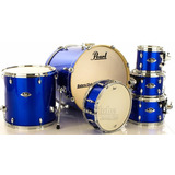 Bateria Pearl Mahogany Blue 22',8',10',12',16' (shell Pack)