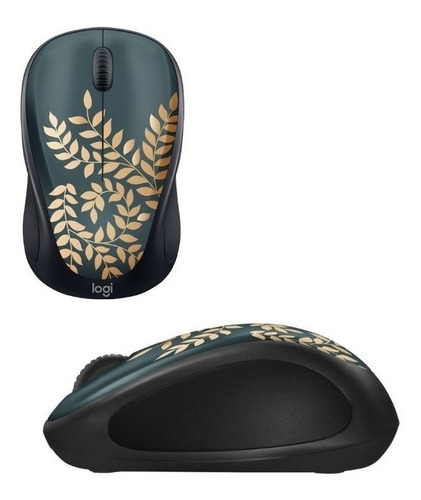 Mouse Logitech M317c Inalambrico Golden Garden Black