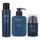 Kit De Crema Facial Para Hombre Care Set, Aceite Hidratante