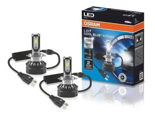 Cree Led X 2 Unidades H7 Chevrolet Tracker Osram Cool Blue 