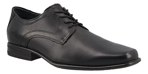 Zapato Casual Pr608815 Suela Ligera Negro Cordones Caballero