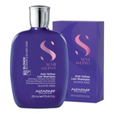 Shampoo Alfaparf Semi Di Lino Blonde 250ml - Desamarelador