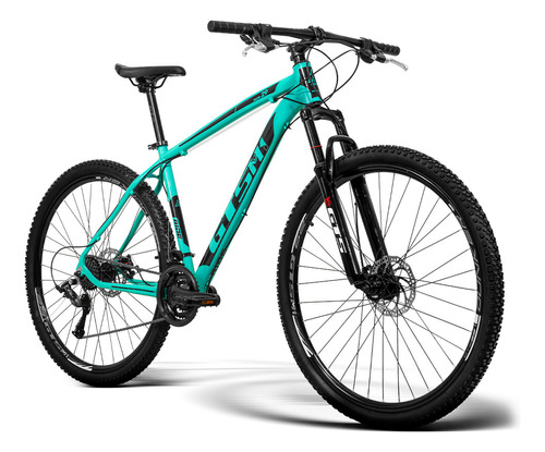 Bicicleta Aro 29 Alumínio Gts Freio A Disco 21v Ride Color Cor Verde-claro Tamanho Do Quadro 21