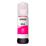 Botella Tinta Epson T504 L4150 L4160 L6161 L6171 Magenta