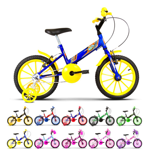 Bicicleta Bike Infantil Ultra Kids Aro 16 Feminino Masculino