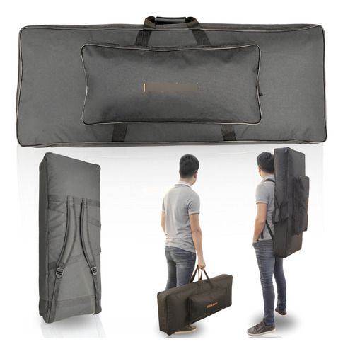 Capa Bag Super Luxo Para Teclado E-x30 Ex-20a Mochila Estojo