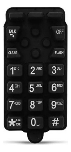 Repuesto Para Telefono De Goma  Panasonic Kx-tg1711/1712 