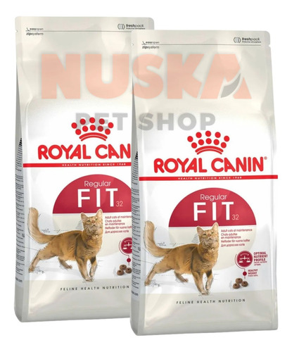 Royal Canin Fit Cat 1.5 Kg X 2 Unidades Nuska