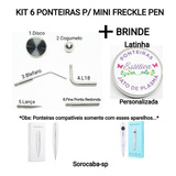 Kit 6 Ponteiras Para Mini Caneta Jato De Plasma Em Inox