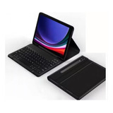 Funda + Teclado Bluetooth Para Samsung Tab S9 Fe 10.9