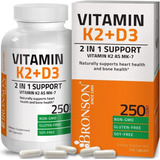 Vitamina K2 90mcg + D3 5000iu 2 En 1 250 Caps Deal Eg D15