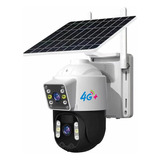 Gsm 4g Camara Wifi Ptz Panel Solar Con Bateria 3mp 1080p