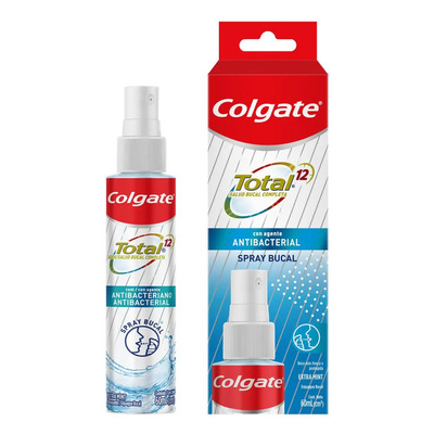 Spray Bucal Colgate Total 12 Con Agente Antibacterial - 60ml | MercadoLibre