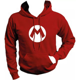 Sudadera Hoodie Mario Bros Comoda Luigi Unisex Envío Gratis