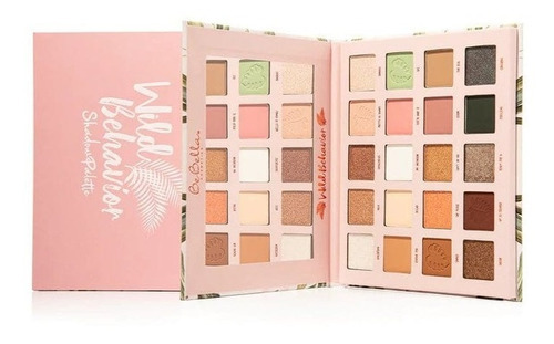 Bebella Cosmetics - Paleta De Sombras Wild Behavior Color De La Sombra Mixto