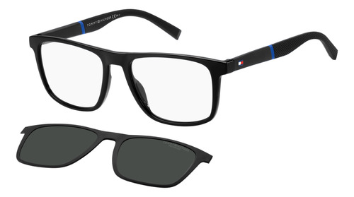 Lentes Oftalmicos Con Clip Th 1903/cs Negro