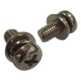 Tornillo Con Arandela Y Grober M4x13 - Pack Por 50