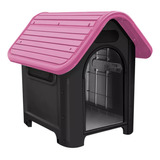 Casa Pet Home Casinha De Cachorros Pequeno Gatos N2 Rosa