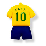 Memoria Usb  32gb Diseño Fútbol Soccer Uniforme Kaka´ Brasil