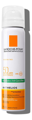 Protector Solar La Roche-posay Anthelios Anti-shine Spray 50 Spf Control De Brillo 75 Ml Para Pieles Sensibles