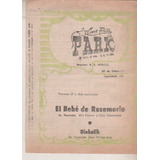 Antiguo Programa * Cine Park  * Año 1969 El Bebe De Rosmarie