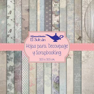 Blocks Para Scrapbooking Y\u002Fo Decoupage El Sultán Spd2474 Variado Spd2474 | Meses sin interés