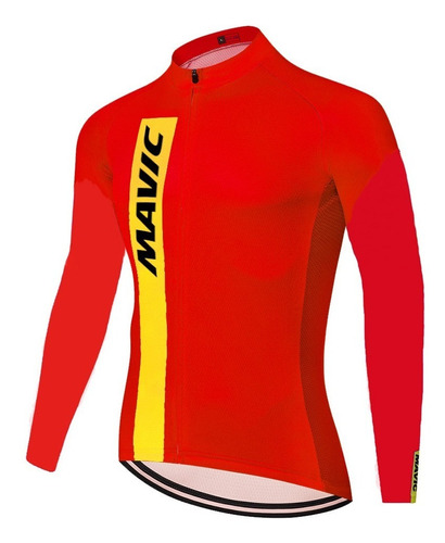 Jersey Ciclismo Ruta Mtb Mavic Manga Larga Variedad Colores