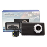 Camara Seguridad 1080p Automóvil Hd Dash Cam Y Reversa