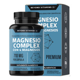 Magnesio Complex  700 Mg Sin Rellenos - 60 cápsulas